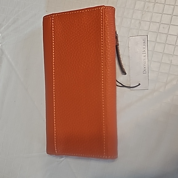 Dooney & Bourke Pebble Grain Foldover Wallet - Picture 2 of 8